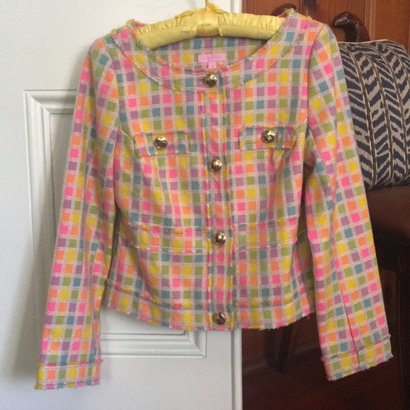 Lilly Pulitzer Jackets & Blazers - Lilly Pulitzer Boucle Blazer
